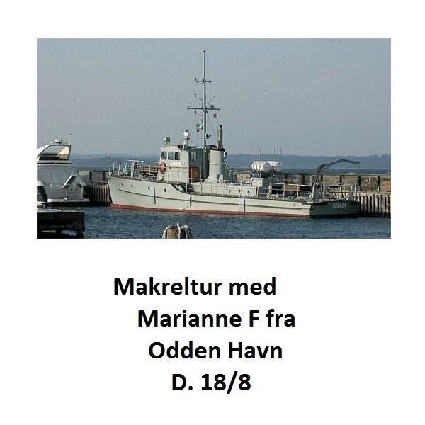Makreltur med Marianne F, fra Odden havn